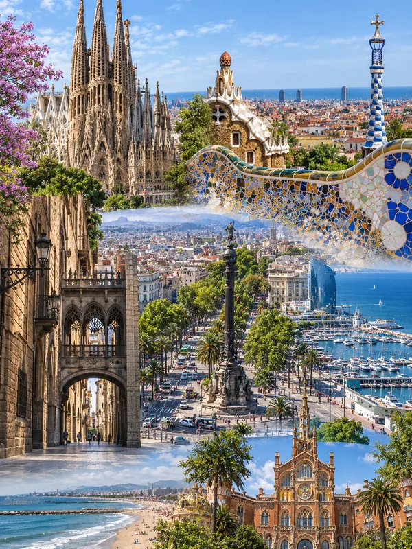 La Sagrada Família dans le centre historique de Barcelone